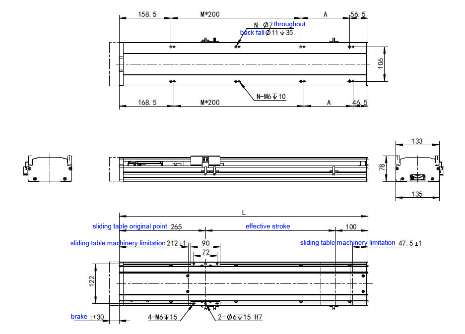 Modulo motore lineare HAN'S MOTOR