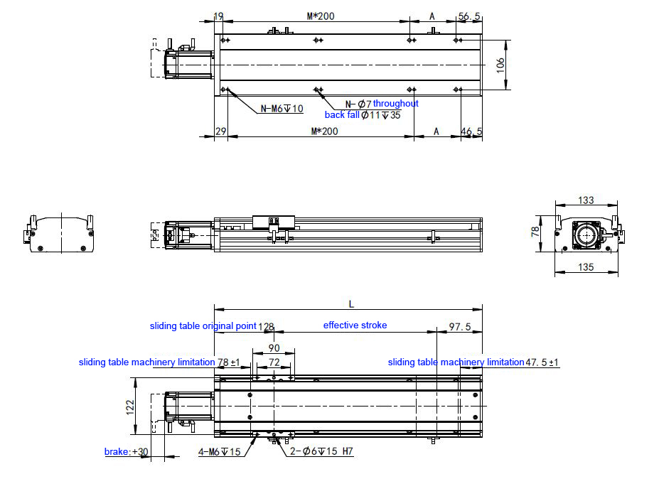 Modulo motore lineare HAN'S MOTOR