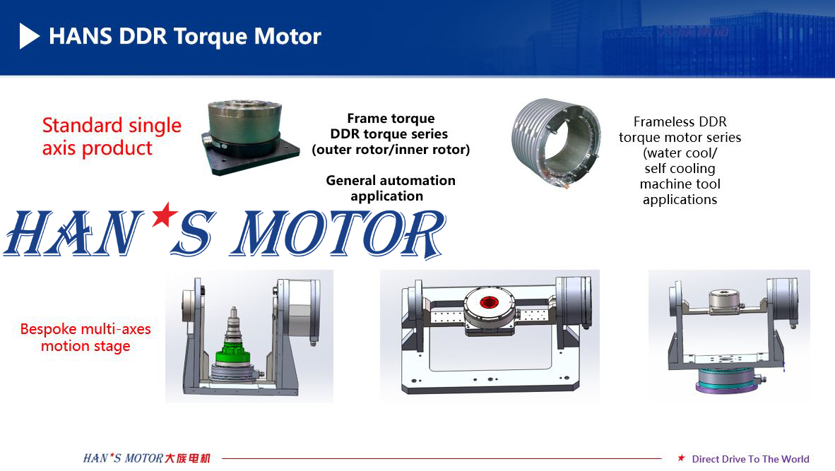 Direct drive rotary torque motors
