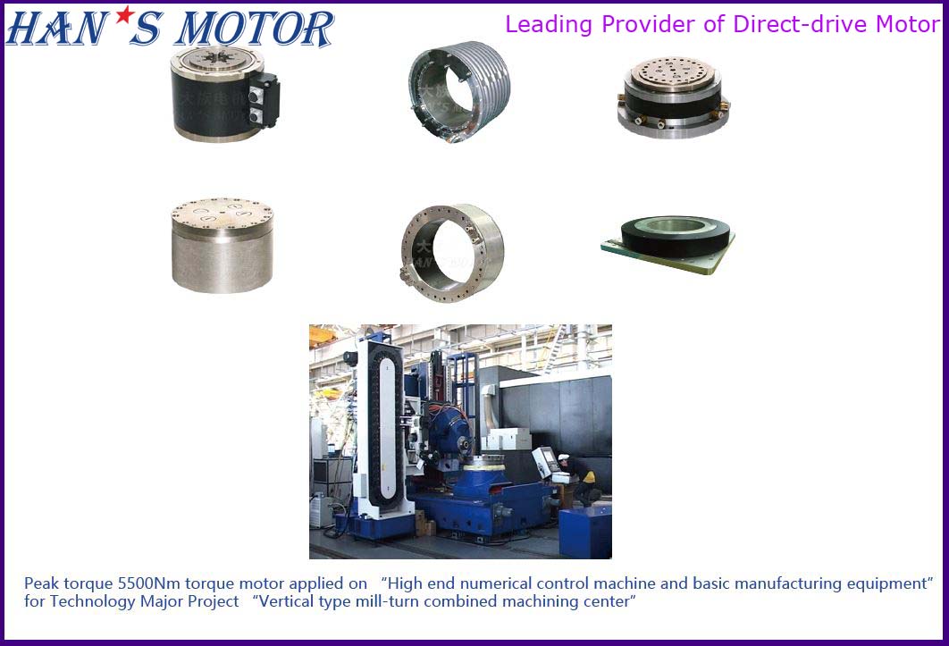 HAN'S MOTOR Direct drive rotary torque motors